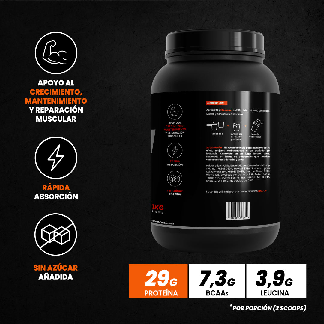 STRIGER ISO WHEY PROTEIN  – SABOR CHOCOLATE (1KG)