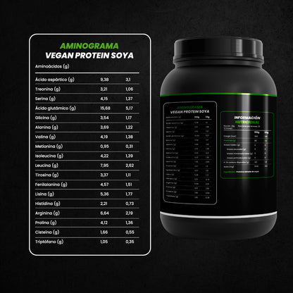 STRIGER VEGAN PROTEIN (PROTEÍNA AISLADA DE SOYA) – SIN SABOR (1KG)