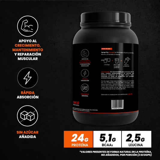 STRIGER 100% WHEY PROTEIN – SABOR CHOCOLATE (1KG)